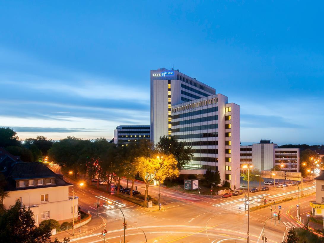 Webers - Das Hotel Im Ruhrturm Essen Ngoại thất bức ảnh